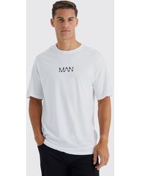 BoohooMAN - Tall Original Man Print T-shirt - Lyst
