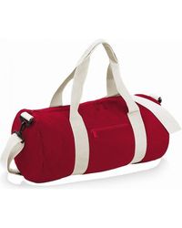 BoohooMAN - Bagbase Plain Varsity Barrel Duffle Bag (20 Litres) Pack Of 2 - Lyst