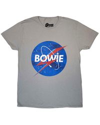 BoohooMAN - David Bowie Starman Logo T Shirt - Lyst