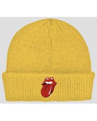 BoohooMAN - The Rolling Stones 72 Tongue Beanie Hat - Lyst