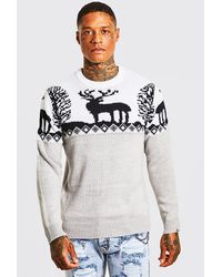 mens fair isle christmas sweater