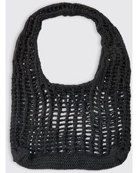 Boohoo - Open Knit Tote Bag - Lyst