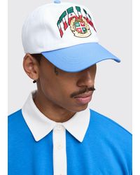BoohooMAN - Italia Embroidered Cap - Lyst
