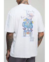 BoohooMAN - Tall Oversized Disney Toy Story License T-Shirt - Lyst