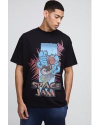 BoohooMAN - Oversized Space Jam License Print T-Shirt - Lyst