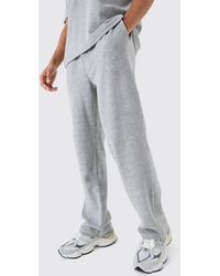 BoohooMAN - Relaxed Fit Towelling Joggers - Lyst