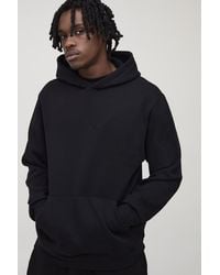 Boohoo - Tall Basic Bm Signature Regular Fit Over The Head Hoodie - Lyst