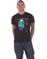 BoohooMAN - Iron Maiden Fear Of The Dark Oval Eddie T Shirt - Lyst