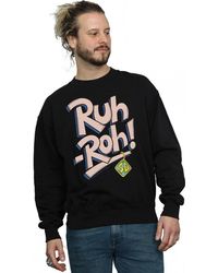 BoohooMAN - Scooby Doo Ruh-roh Dog Tag Sweatshirt - Lyst