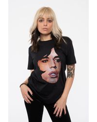 BoohooMAN - The Rolling Stones Mick Jagger Portrait T Shirt - Lyst
