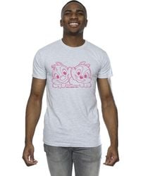 BoohooMAN - Disney Chip ́n ́ Dale Nuts About You T-shirt - Lyst