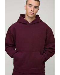 Boohoo - Basic Oversized Boxy Hoodie - Lyst