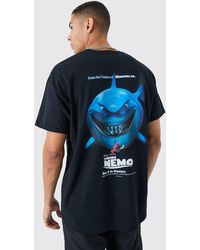 BoohooMAN - Oversized Finding Nemo License T-shirt - Lyst