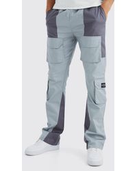 Nike Mini Metallic Swoosh Oversized Pastel Colour Block joggers Lyst