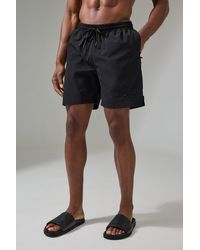 BoohooMAN - Active Training Dept.5Inch Hybrid Regular Fit Swim Trunks - Lyst