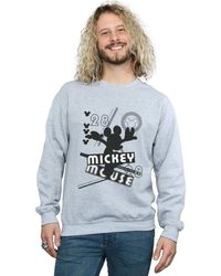 BoohooMAN - Disney Mickey Mouse Always And Forever Sweatshirt - Lyst