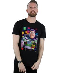 BoohooMAN - Disney Toy Story 4 Buzz Lightyear Poster T-shirt - Lyst