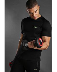 BoohooMAN - Man Active Muscle Fit Raglan T-shirt - Lyst