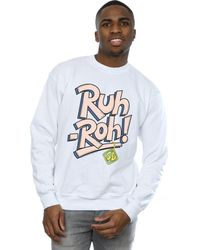 BoohooMAN - Scooby Doo Ruh-roh Dog Tag Sweatshirt - Lyst