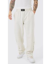 BoohooMAN - Relaxed Double Waistband Jogger - Lyst