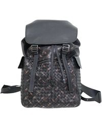 BoohooMAN - Bottega Veneta Preloved Intrecciato Leather Backpack 220945v0016 Unisex - Black - Lyst
