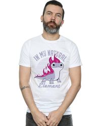 BoohooMAN - Disney Frozen 2 Salamander Bruni Element T-shirt - Lyst