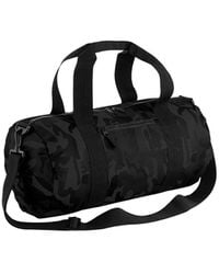 BoohooMAN - Bagbase Camouflage Duffle Bag - Lyst