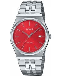 BoohooMAN - Casio Mtp-b145d-4a2vef Collection 35mm Quartz Watch - Lyst