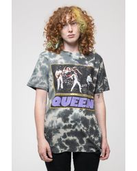BoohooMAN - Queen Killer Dip Dye Wash T Shirt - Lyst