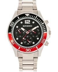 BoohooMAN - Breed Pegasus Bracelet Watch With Day & Date - Lyst