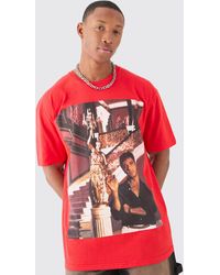 BoohooMAN - Oversized Scarface License T-shirt - Lyst