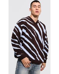 boohooman oversized jumper
