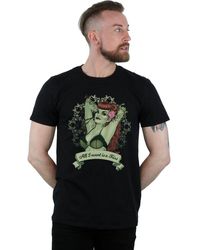 BoohooMAN - Dc Comics Poison Ivy All I Want Is A Kiss T-shirt - Lyst