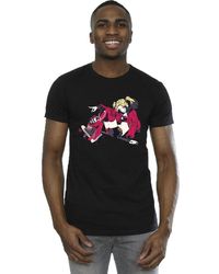 BoohooMAN - Dc Comics Harley Quinn Rollerskates T-shirt - Lyst