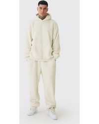 BoohooMAN - Tall Borg Oversized Hooded Tracksuit - Lyst