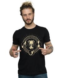 BoohooMAN - Harry Potter Triwizard Seal T-shirt - Lyst
