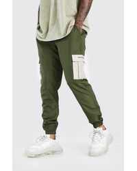 man shell buckle joggers