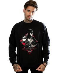 BoohooMAN - Dc Comics Batman Tv Series Character Skyline Sweatshirt - Lyst