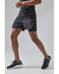 BoohooMAN - Man Active Extreme Split 3inch 2-in-1 Short - Lyst