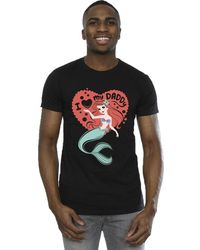 BoohooMAN - Disney The Little Mermaid Love Daddy T-shirt - Lyst