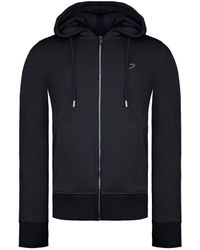 BoohooMAN - Boxraw Long Sleeve Zip Up Graphic Logo Grey Marciano Track Jacket - Lyst