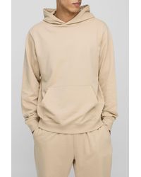 BoohooMAN - Tall Lightweight Loopback Regular Fit Basic Hoodie - Lyst