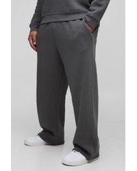 Boohoo - Plus Basic Straight Leg Joggers - Lyst