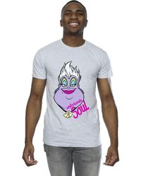 BoohooMAN - Disney Villains Ursula Unfortunate Soul T-shirt - Lyst