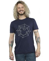 BoohooMAN - Disney Mickey Mouse Spider Web T-shirt - Lyst