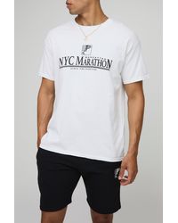 BoohooMAN - Oversize Trainingsanzug aus T-Shirt und Shorts - Lyst