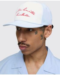 BoohooMAN - Twill Front Limited Edition Slogan Cap - Lyst