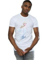 BoohooMAN - Disney Frozen 2 Elsa Nokk Silhouette T-shirt - Lyst
