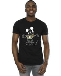BoohooMAN - Disney Mickey Mouse Xmas Jumper T-shirt - Lyst
