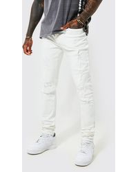 White Skinny Jeans for Men - Up to 73 